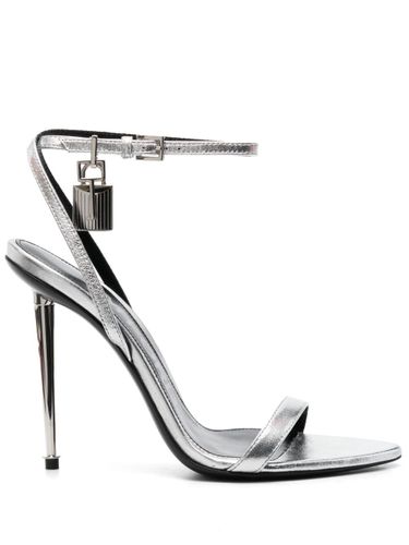 Padlock Leather Heel Sandals - Tom Ford - Modalova