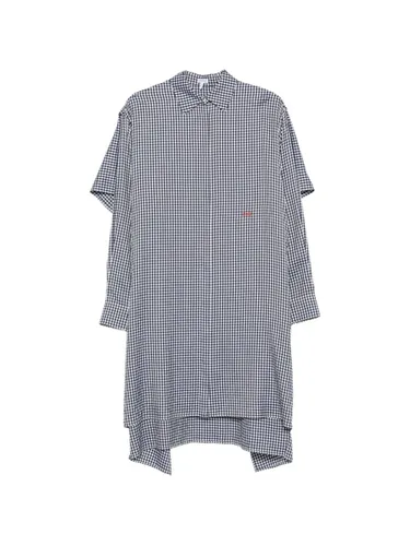 Loewe Silk Caped Dress - Loewe - Modalova