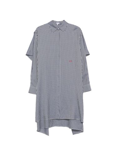Loewe Silk Caped Dress - Loewe - Modalova