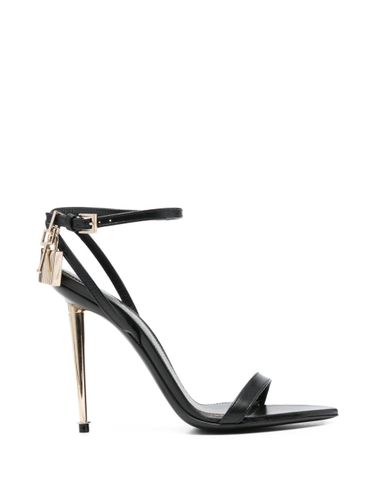 Padlock Leather Heel Sandals - Tom Ford - Modalova