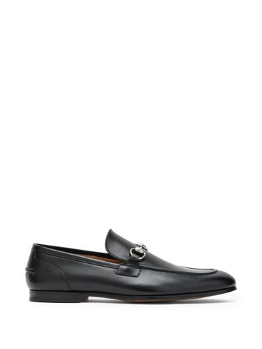 Gucci Jordaan Leather Loafers - Gucci - Modalova