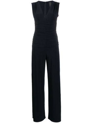 Norma Kamali V-Necked Long Jumpsuit - Norma Kamali - Modalova