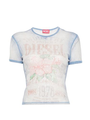 Diesel Cotton T-Shirt - Diesel - Modalova