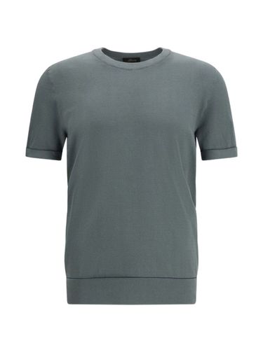 BRIONI Piquet Cotton T-Shirt - BRIONI - Modalova
