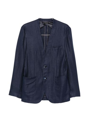Linen And Silk Blend Jardigan - BRIONI - Modalova