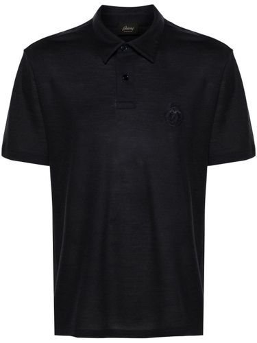 BRIONI Wool Polo Shirt - BRIONI - Modalova