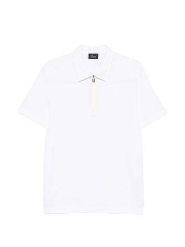 BRIONI Cotton Polo Shirt - BRIONI - Modalova