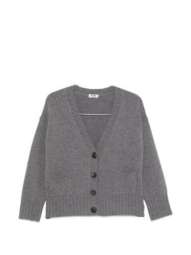 Base Wool V-Necked Cardigan - Base - Modalova