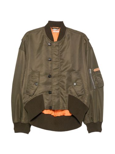 Nylon Oversized Bomber Jacket - JW ANDERSON - Modalova