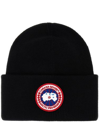Canada Goose Logo Wool Beanie - Canada Goose - Modalova