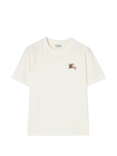 Burberry Logo Cotton T-Shirt - Burberry - Modalova
