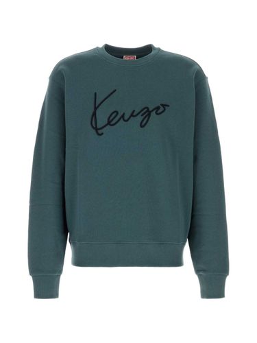 Kenzo Logo Cotton Sweatshirt - Kenzo - Modalova