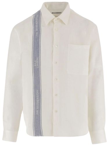 Shirt With Contrasting Detail - JW ANDERSON - Modalova
