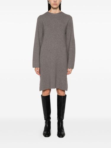Wool Blend Midi Dress - Fabiana Filippi - Modalova