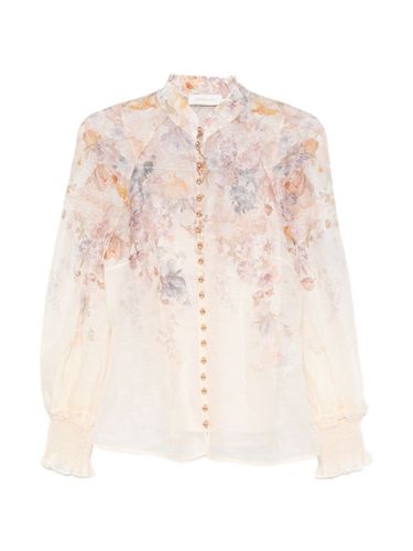 Ascent Linen And Silk Blouse - Zimmermann - Modalova