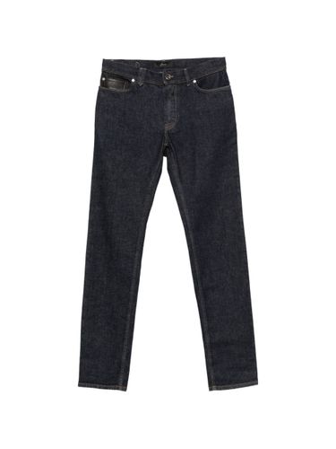 Cotton And Cashmere Denim Jeans - BRIONI - Modalova