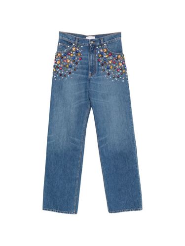 Crystal Embellished Denim Jeans - Stella McCartney - Modalova