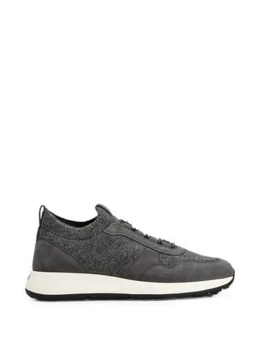 Tod's Leather And Knit Sneakers - Tod's - Modalova