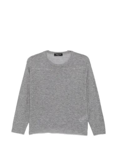 Wool Crewneck Sweater - Fabiana Filippi - Modalova