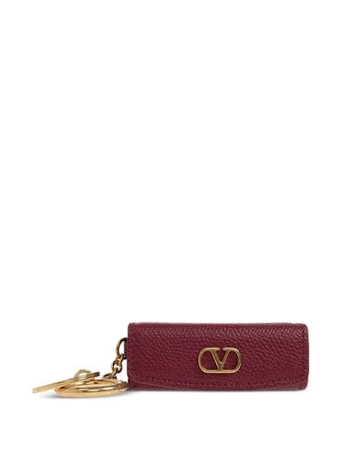 Vlogo Signature Leather Lipstick Keychain - Valentino Garavani - Modalova