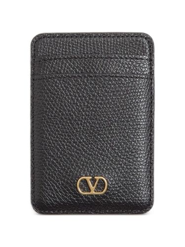 Vlogo Signature Leather Card Case - Valentino Garavani - Modalova