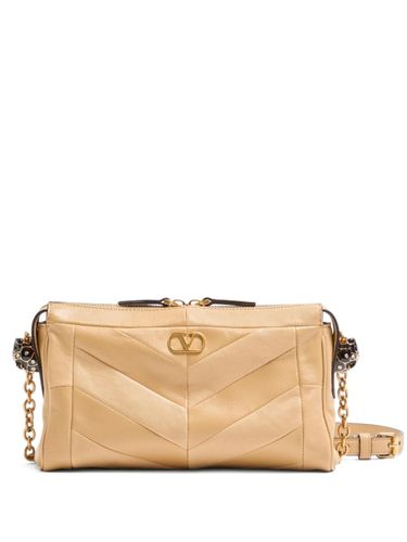 Panthea Small Leather Shoulder Bag - Valentino Garavani - Modalova