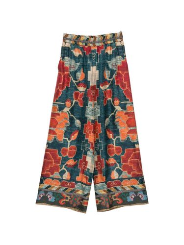 Printed Silk Trousers - Pierre Louis Mascia - Modalova