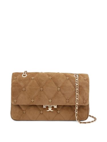 Romy Knot Suede Leather Shoulder Bag - Tory Burch - Modalova