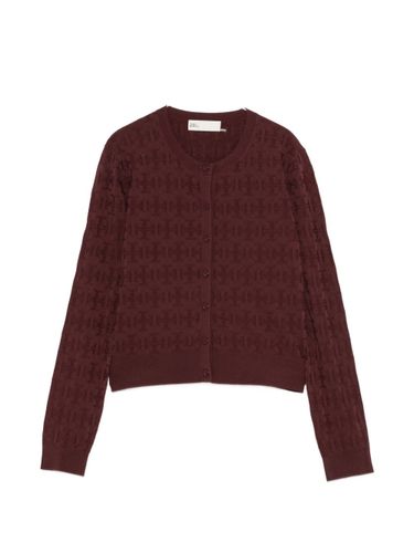 Crewneck Cardigan By - Tory Burch - Modalova