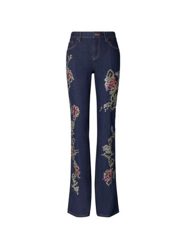 Tory Burch Embroidered Denim Jeans - Tory Burch - Modalova