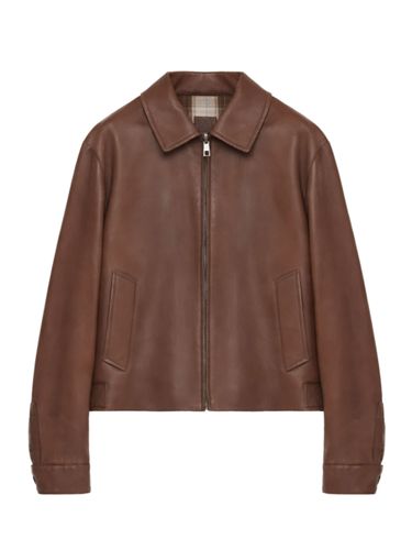Loewe Leather Jacket - Loewe - Modalova