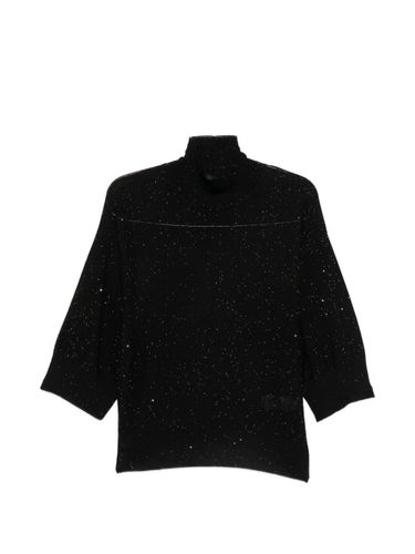Wool Turtle-Neck Sweater - Fabiana Filippi - Modalova