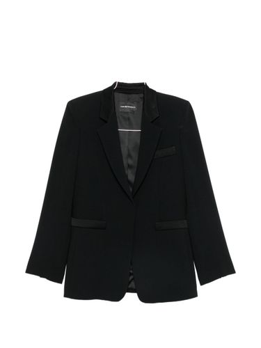 Single-Breasted Blazer Jacket - Emporio Armani - Modalova