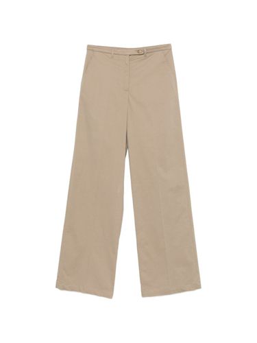 Emporio Armani Cotton Trousers - Emporio Armani - Modalova