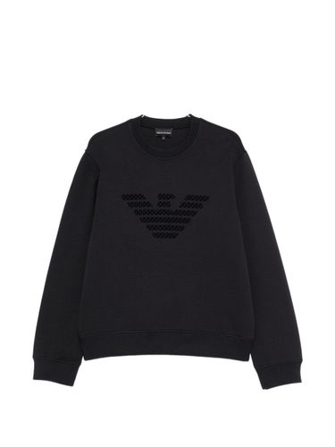 Logo Cotton Sweatshirt - Emporio Armani - Modalova
