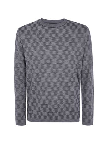 Wool Crewneck Sweater - Emporio Armani - Modalova