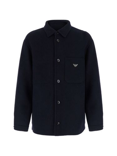Emporio Armani Wool Blouson Jacket - Emporio Armani - Modalova