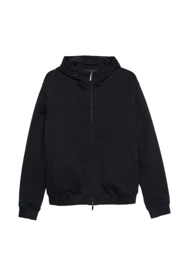 Cotton Blend Blouson Jacket - Emporio Armani - Modalova
