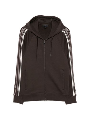 Emporio Armani Logo Cotton Hoodie - Emporio Armani - Modalova