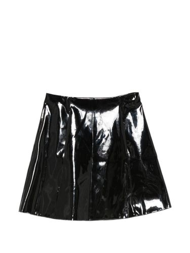 Emporio Armani Patent Short Skirt - Emporio Armani - Modalova