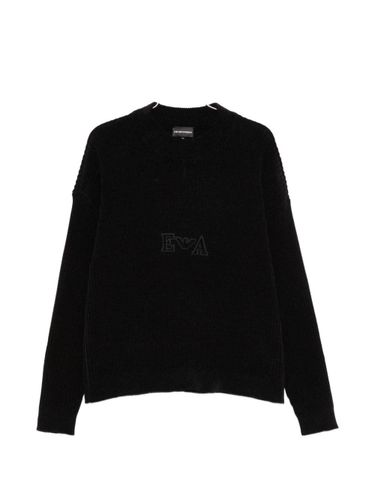 Cotton Crewneck Sweater - Emporio Armani - Modalova