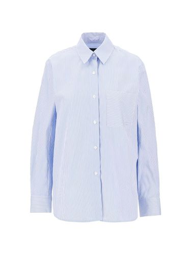 Emporio Armani Striped Cotton Shirt - Emporio Armani - Modalova