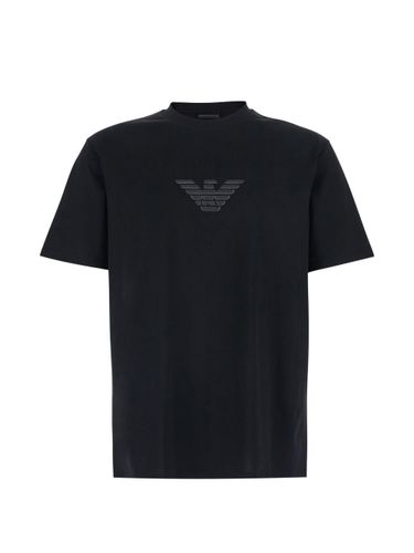 Emporio Armani Logo Cotton T-Shirt - Emporio Armani - Modalova