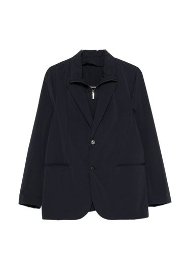 Single-Breasted Blazer Jacket - Emporio Armani - Modalova