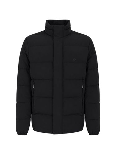 Nylon Short Down Jacket - Emporio Armani - Modalova