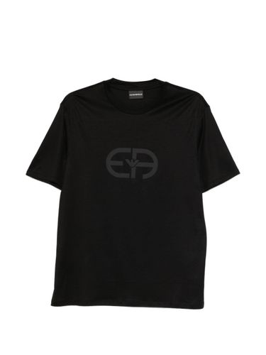 Emporio Armani Logo Cotton T-Shirt - Emporio Armani - Modalova