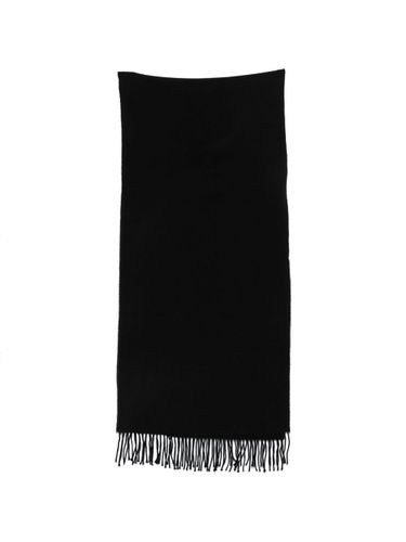 Emporio Armani Wool Hooded Scarf - Emporio Armani - Modalova