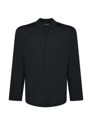 Emporio Armani Wool Shirt - Emporio Armani - Modalova