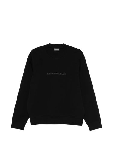 Logo Cotton Sweatshirt - Emporio Armani - Modalova