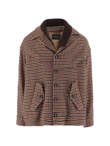 Emporio Armani Wool Caban Coat - Emporio Armani - Modalova